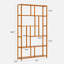 Bibliothèque 68 po H 68,9 po x l 39 po, étagère à 5 niveaux avec bibliothèque ouverte sur pied pour le salon et la chambre à coucher-46894023