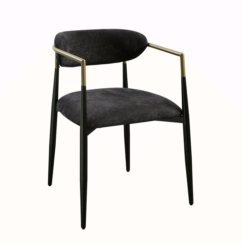 Chaise d'appoint en chenille et finition