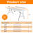 Eider & Ivory™ Rectangular Fitted Spandex Table Covers For Folding Table-2092947139-2104549551-2104549532