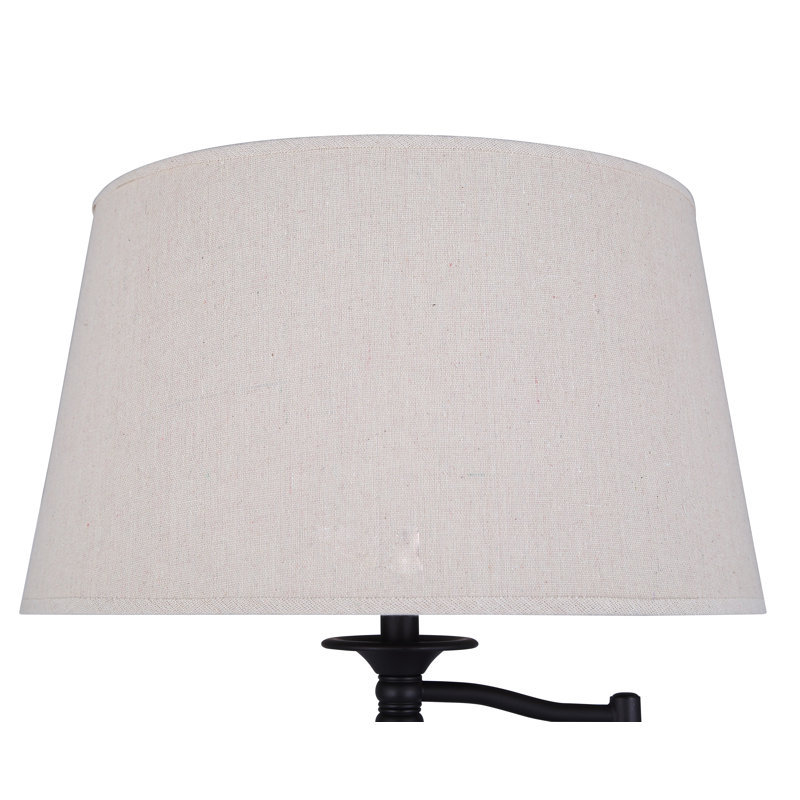Andarius 1 Light Table Lamp With Oil Rubbed Bronze Finish And Natural Tan Shade