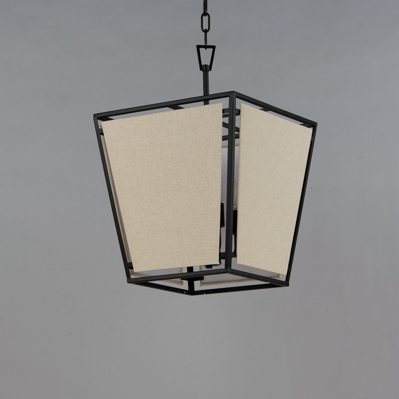 Luminaire suspendu géométrique à 1 lumière Alvon