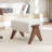 Chenice Upholstered Solid Wood Leg Ottoman-127275573