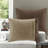 Rustic 7-piece Bedding Set, Faux Suede Comforter, Brown, Queen Size