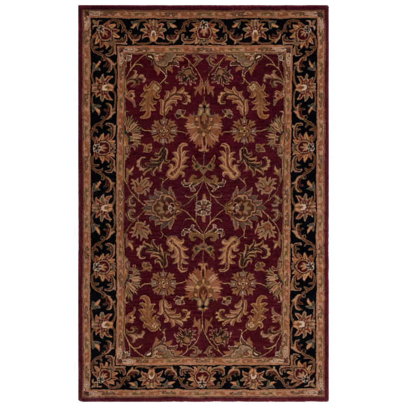 Cranmore Hand Tufted Wool Oriental Rug, Rectangle 5' x 8'