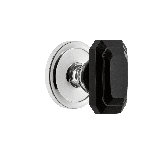 Grandeur Concealed Screw Mechanism Geometric Knob with Circle Rosette