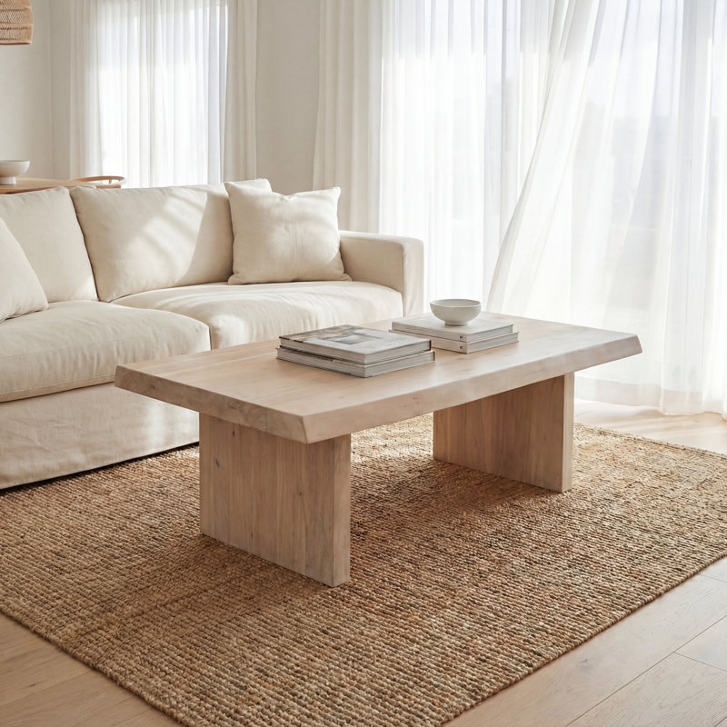 Brooks Coffee Table, White Wash