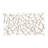 Polaris Rectangle Curved Metal Abstract Wall Art-2043567592