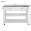 Aleaya Kitchen Cart