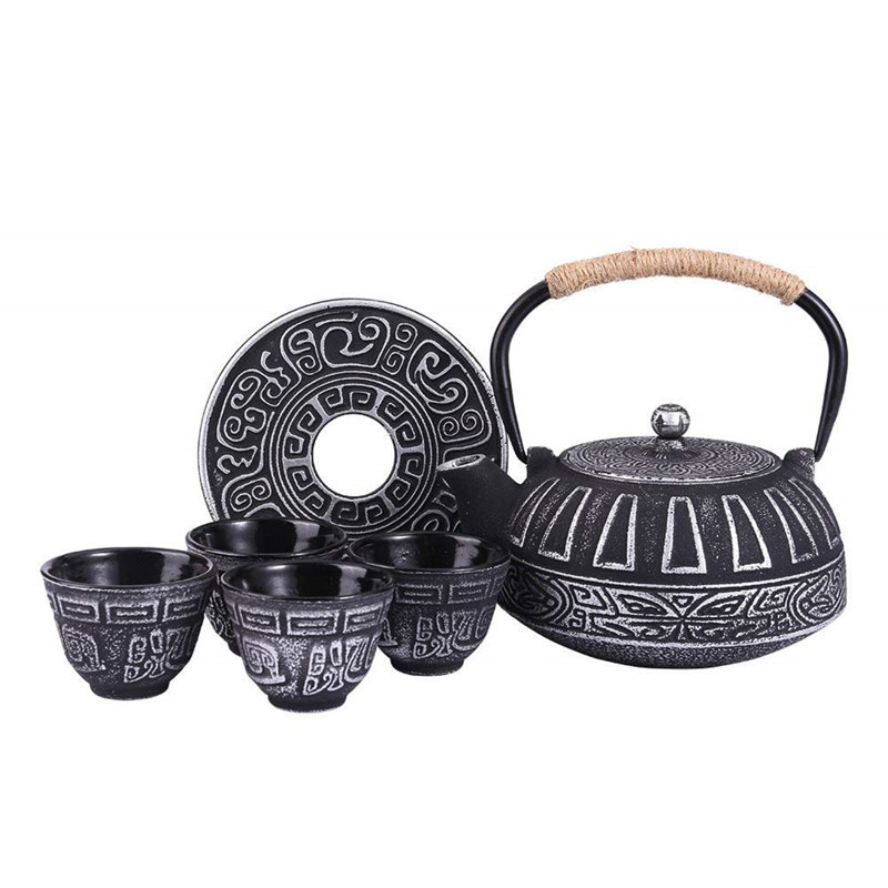 Alcott Hill® Dajua 28oz. Geometric Teapot Set