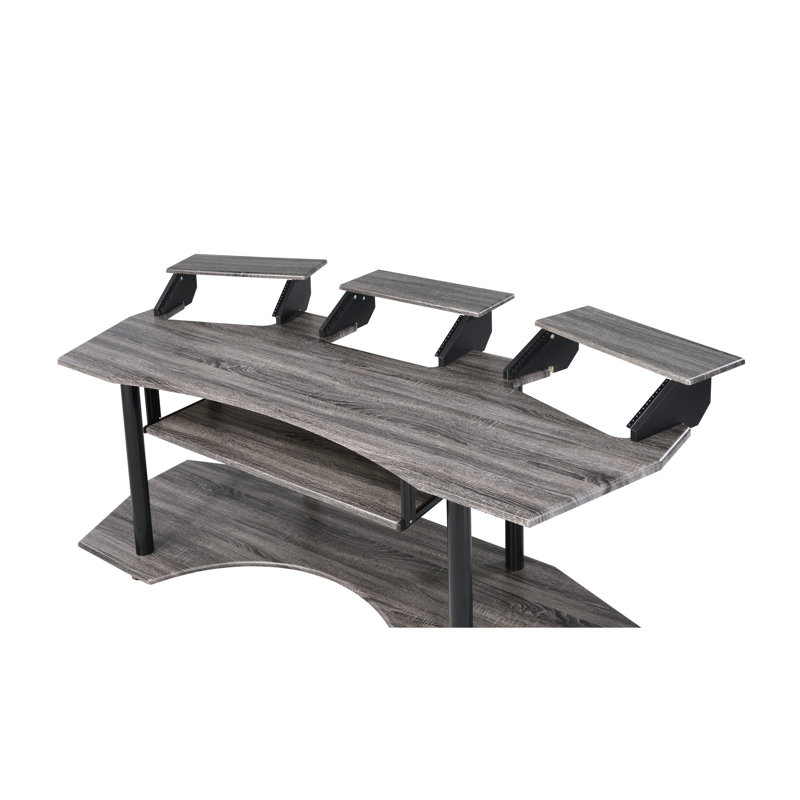 Oak Music Work Desk For - Stylish & In Finish Functional
