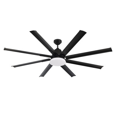 Wingtip 72'' Ceiling Fan with LED Lights