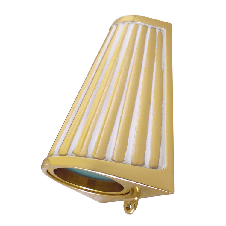 Folmar Solid Brass LED Flush Mounted Sconce