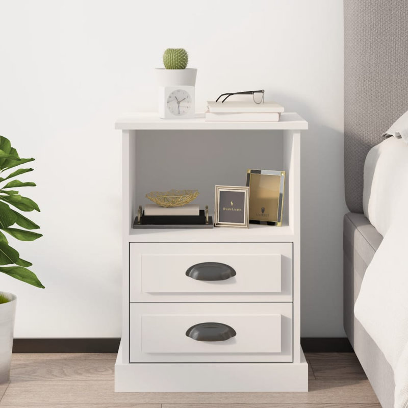 Prochniak Raposo Bedside, White