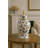 Gherghina Decorative Ceramic Butterfly Design Jar With Lid - Contemporary Tall Table Jar Decor - Versatile Jar Or Vase For Flowers In Living Room-20992765
