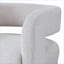 Fauteuil d'appoint en sherpa Yitua Snow White Teddy, fauteuil rembourré confortable pour adultes