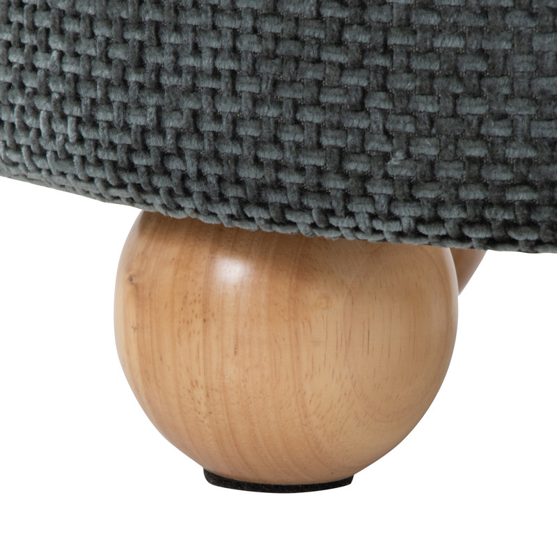 Saavon Ottoman - Set of 2, Green
