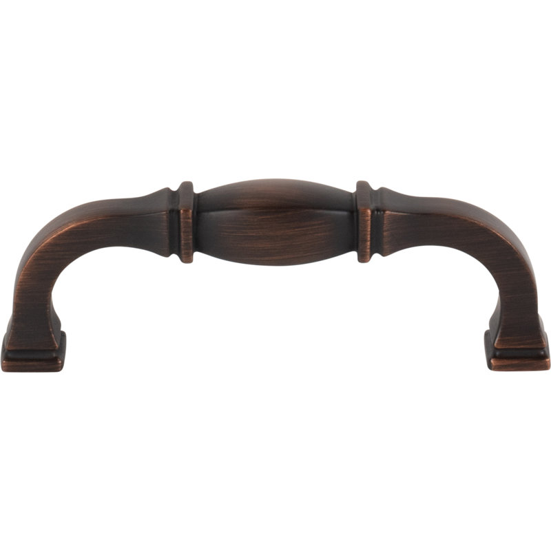 Audrey 96 mm Center-to-Center Cabinet Pull, Brushed Oil Rubbed Bronze