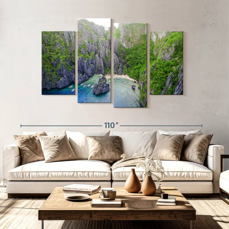 El Nido Palawan, H 54 po x l 84 po