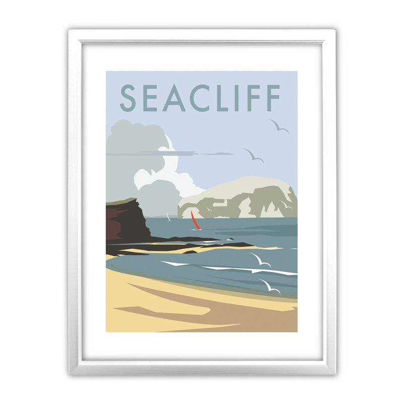 Dave Thompson - Single Picture Frame Print, White