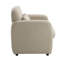 Chaise d'appoint Taupe Boucle-803183825