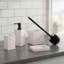 Porte-brosse à dents carré en résine-73644661