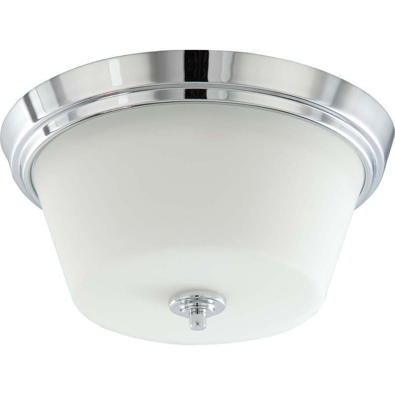 Ditmars Glass Flush Mount
