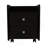 York Nightstand, Superior Top, Two Drawers, Four Casters