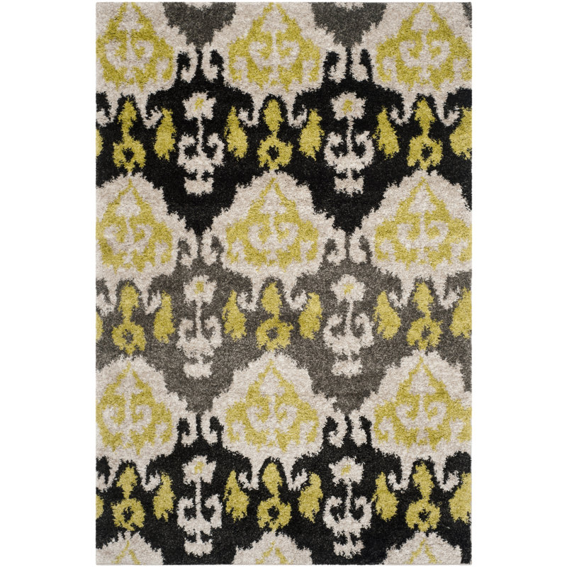 Tapis ikat Savorey, Rectangle 5 pi 1 po x 7 pi 6 po