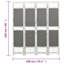 Tion 165cm H Folding Room Divider-230260997-230261002