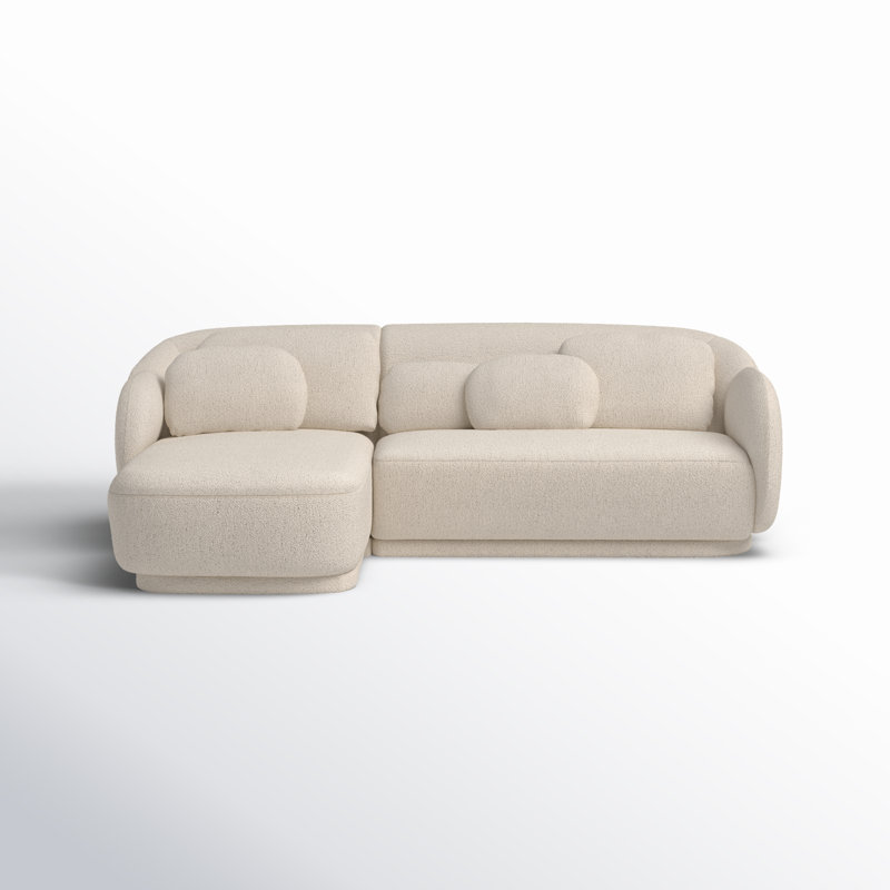 Cheslea Upholstered L-Shaped Sectional, Left Hand Facing