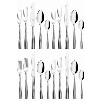 Broggi Sedona Stainless Steel Flatware Set - Service for 4