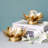 House of Hampton® Set of 2 Gold Lotus Table Lamp Battery Powered 6''Tall