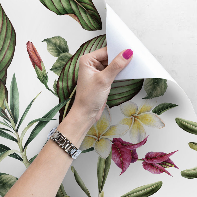 Petrarch Floral Wallpaper, 208 x 146cm
