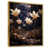 Toile avec cadre flottant or