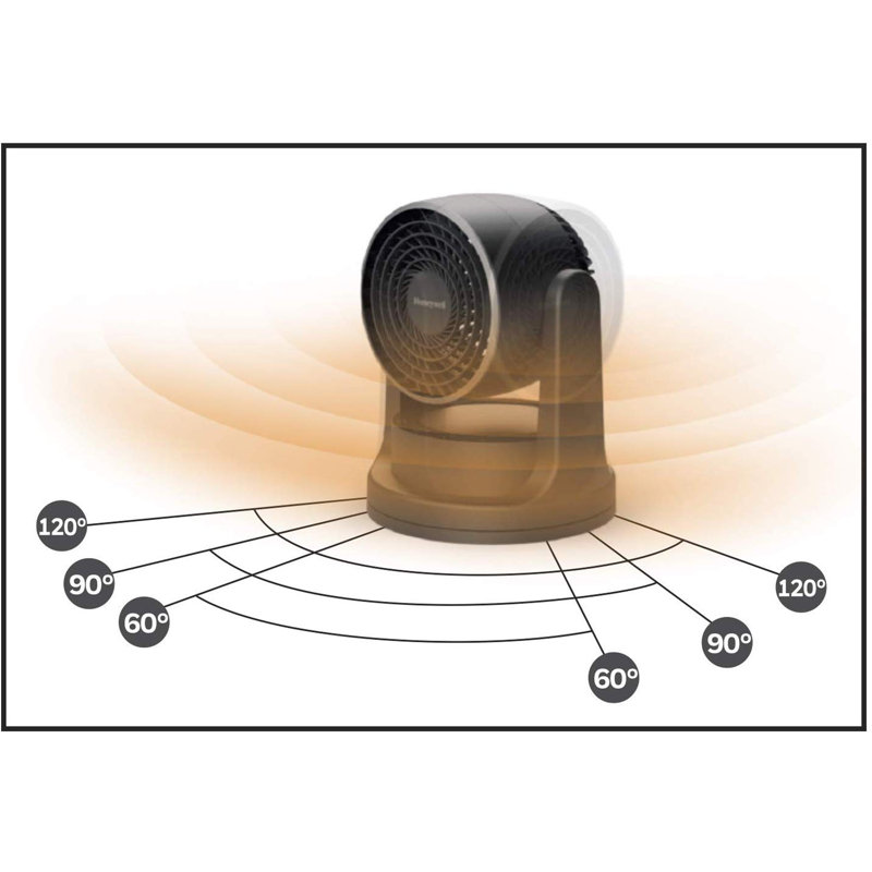 Honeywell 1600W Electric Compact Space Heater with Adjustable Thermostat