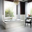 Elegancia 72'' L Soaking Bathtub-1725121061