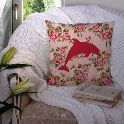  Coussin décoratif 14 "Dolphin Shabby Elegance