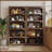 5 Shelf Standard Bookcase, Storage And Display Bookshelf-1239857926