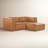 Jaye - 2 Piece Genuine Leather Sofa With Ottoman