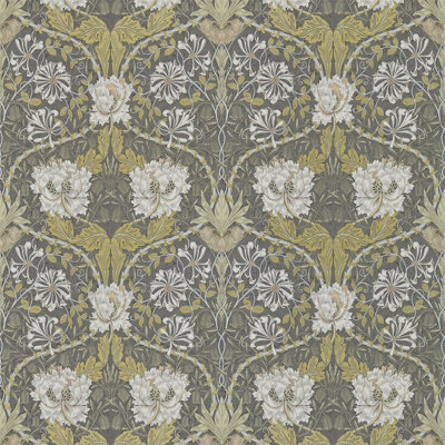 Honeysuckle & Tulip Wallpaper