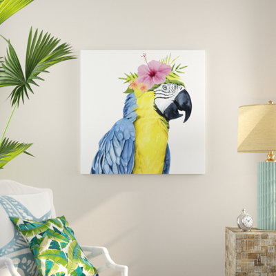 Tropical Halo II by Grace Popp - Wrapped Canvas Painting