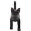 Figurine chat en bois curieux Devere