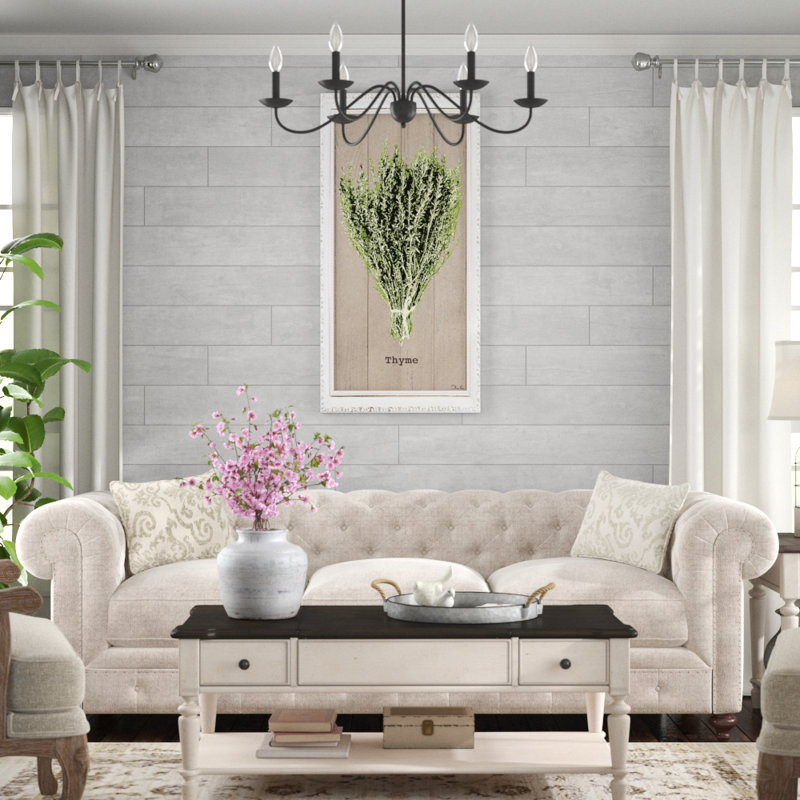 Thym par Olivia Rose - impression sur toile tendue, H 48 po x l 24 po x P 1,5 po