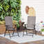 Foldable Outdoor Patio Dining Armchair-1335659709