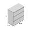 Ilfracombe 3 - Drawer Chest of Drawers-1612244375
