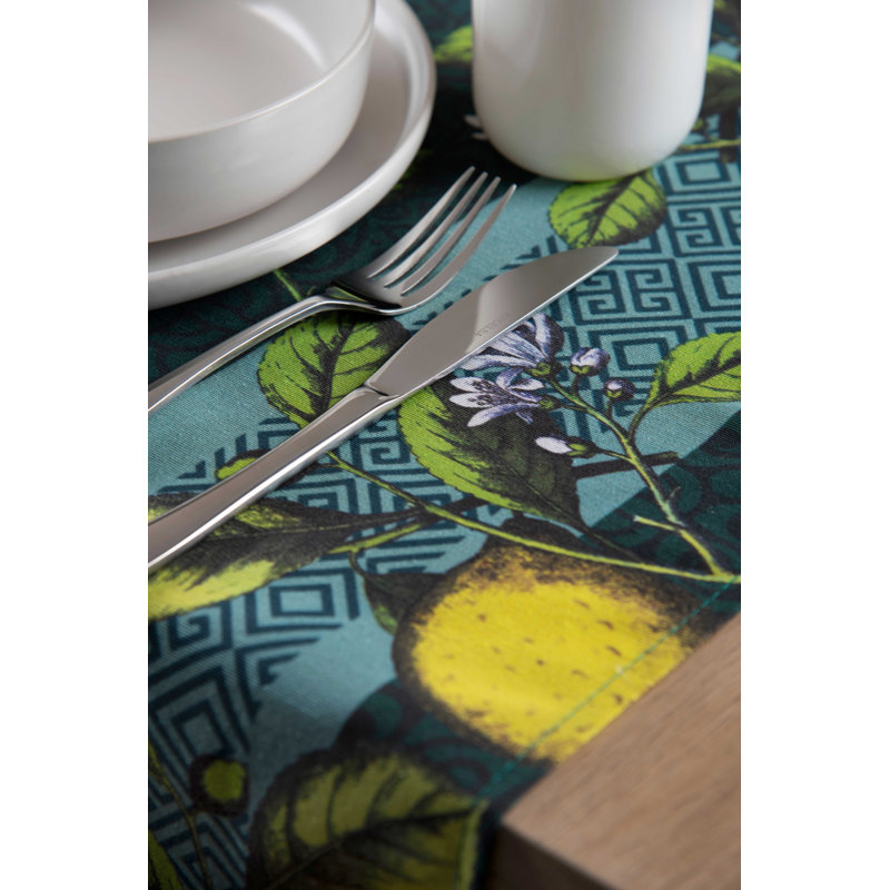 Excelsa table runner Boboli cotton 45x140 cm multicolor
