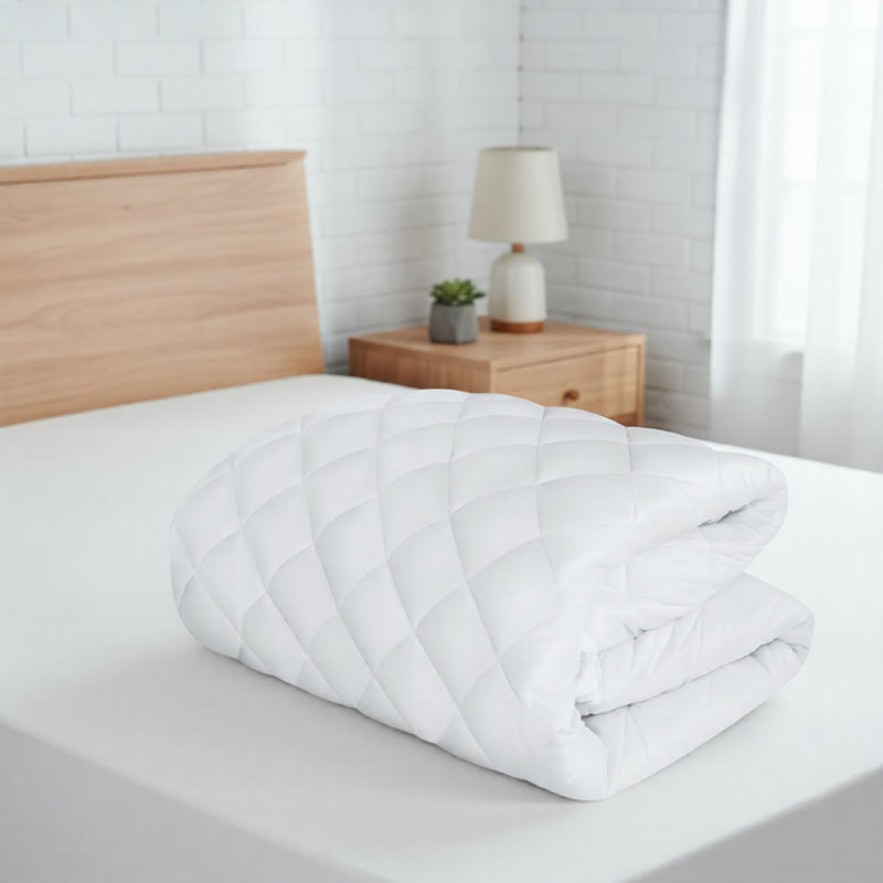 Waterproof Quilted Mattress Protector with 30cm Deep Pocket, Single (3')