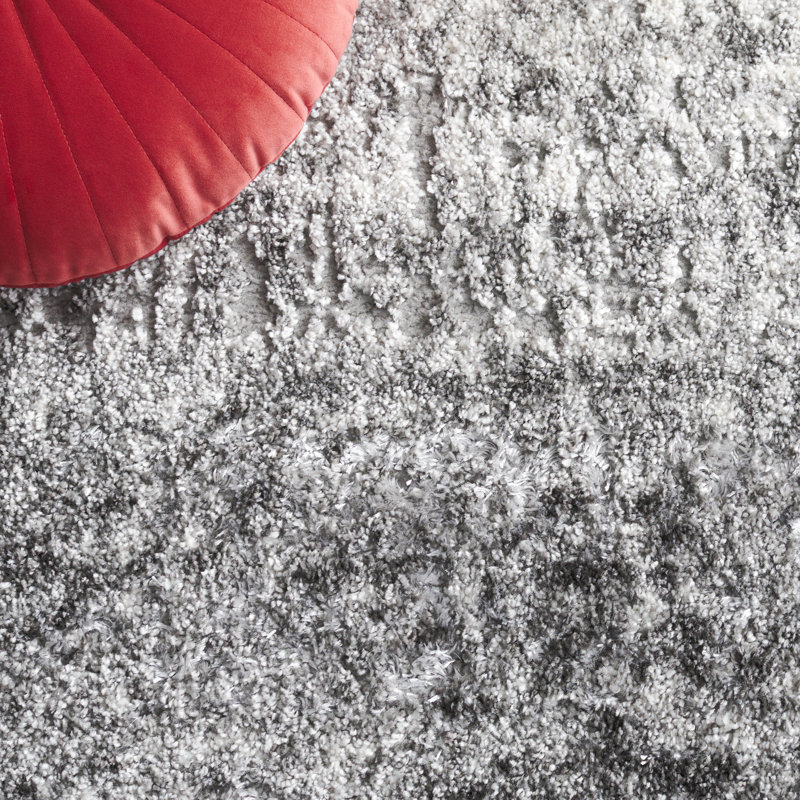 Custar Plush Performance Abstract Rug, Rectangle 5'3" x 7'6"