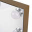 16 light LED Hollywood Mirror Square Frame Dressing Mirror-401044559