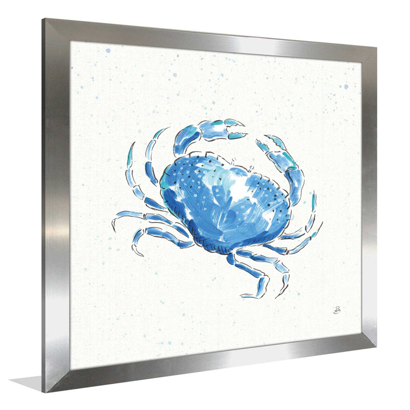 « maritime x », reproduction de peinture à l’aquarelle sur toile encadrée, H 21,5 po x l 21,5 po x P 0,75 po